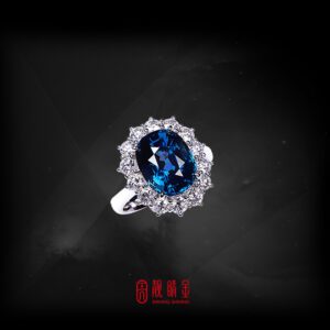 GRS7.58克拉藍寶戒指（已承蒙珍藏）
