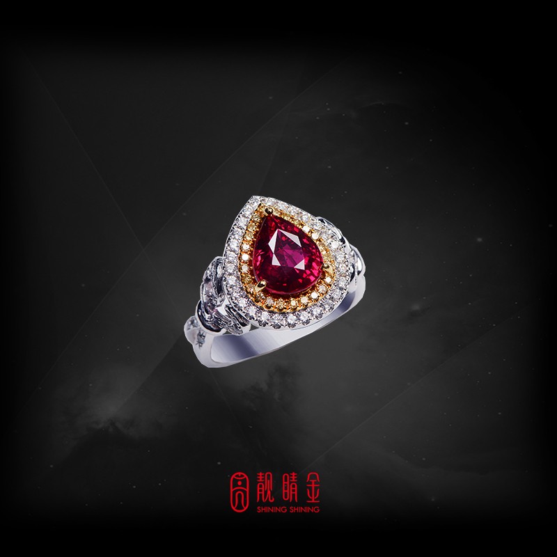 GRS3.03克拉無燒紅寶戒指(珍藏品,請來電洽詢)