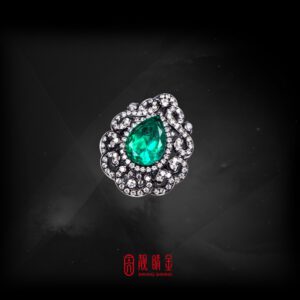 GRS4.38克拉祖母綠戒指（已承蒙收藏）