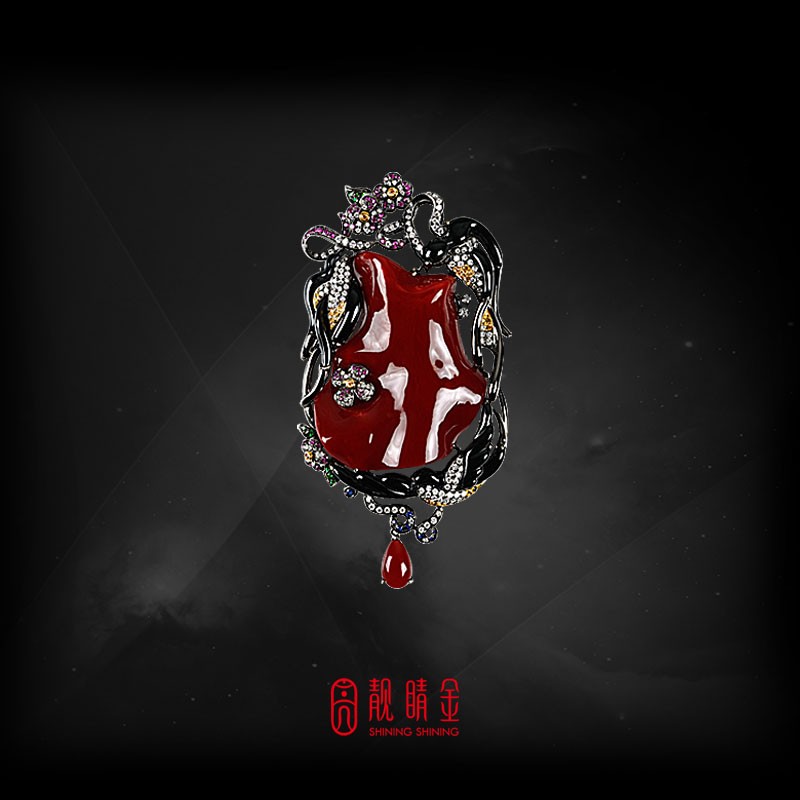 AKA珊瑚胸墜兩用(珍藏品,請來電洽詢)