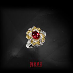 GRS1.16克拉無燒紅寶戒指（已承蒙收藏）