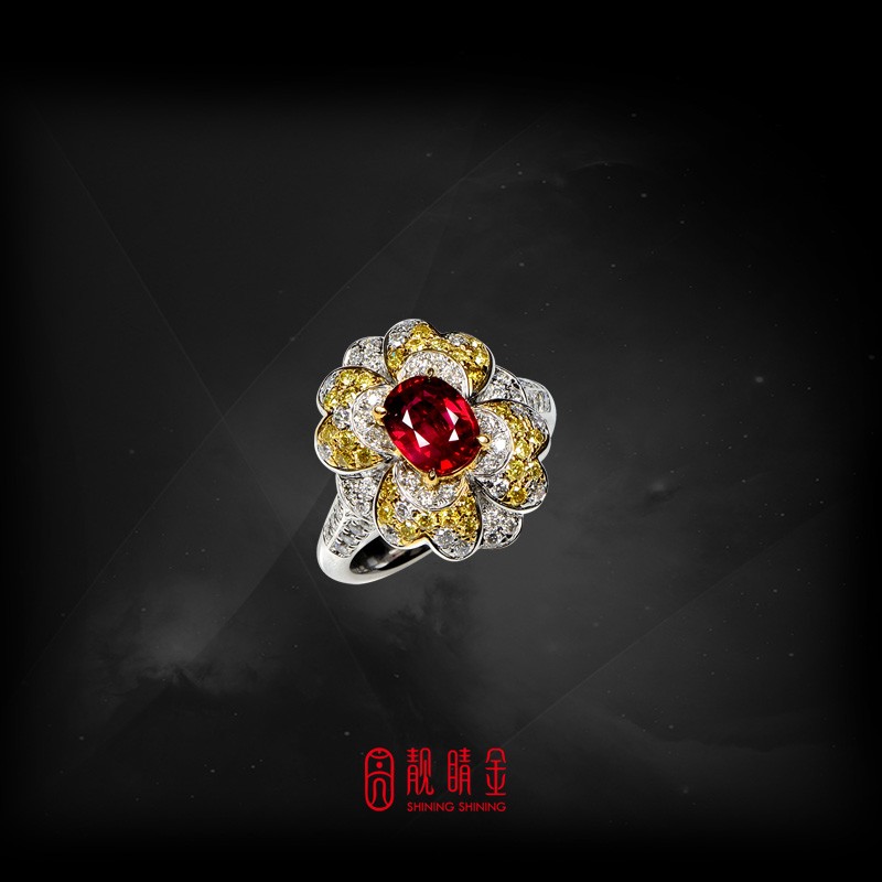 GRS1.16克拉無燒紅寶戒指(已承蒙收藏)