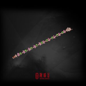 6.42克拉沙弗來手鍊（珍藏品，請來電洽詢）