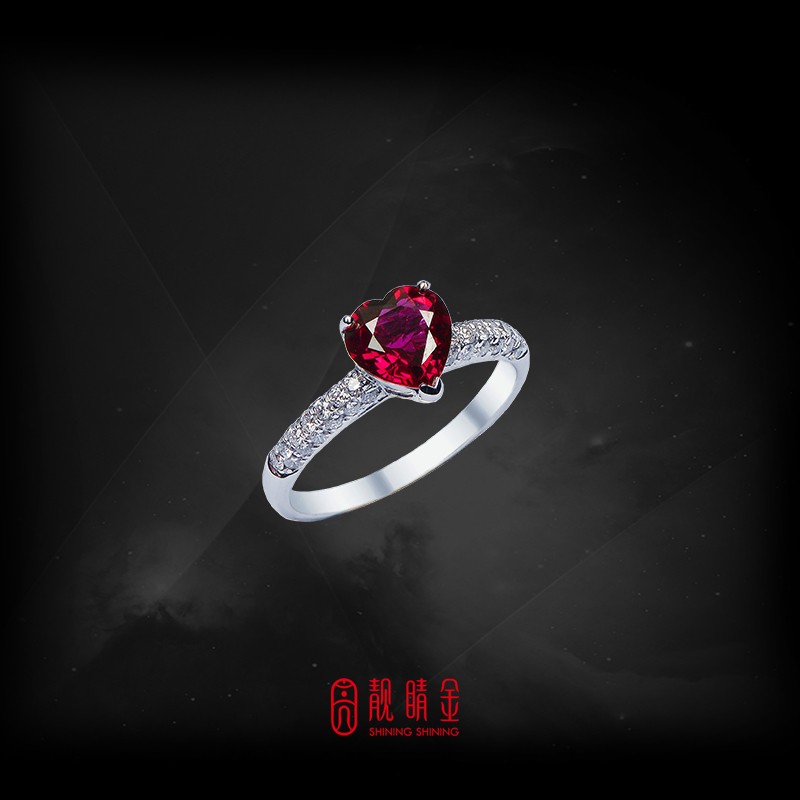 GRS1.35克拉無燒紅寶戒指(已承蒙收藏)
