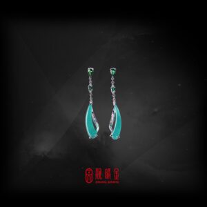 7.20克拉台灣藍寶耳環（已承蒙收藏）