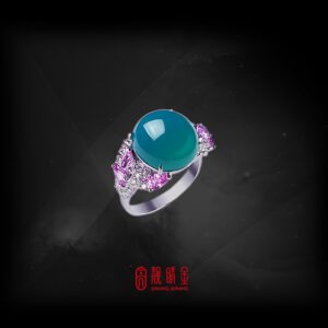 8.02克拉台灣藍寶戒（已承蒙收藏）