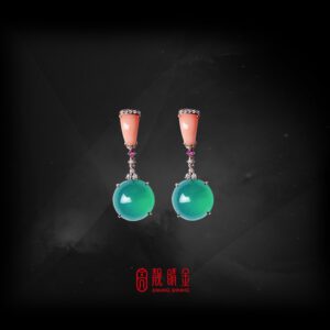 27.48克拉台灣藍寶耳環（已承蒙收藏）