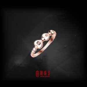 0.04克拉鑽石戒指