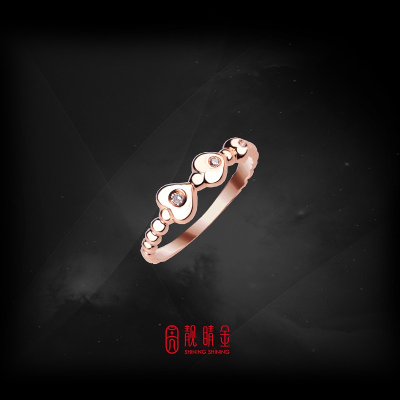 0.04克拉鑽石戒指