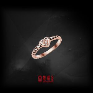 0.02克拉鑽石戒指