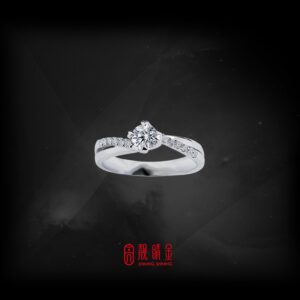 GIA32分-32分F/VS2鑽石女戒（GIA鑽石以時價計算，請來電洽詢）