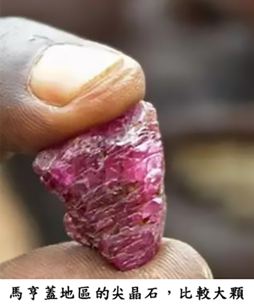 尖晶石的產地