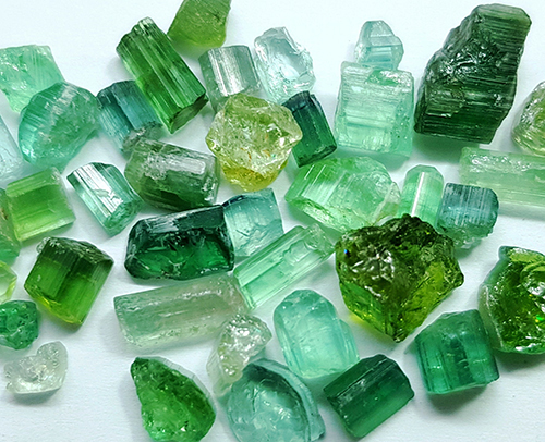 罕見的鉻綠碧璽